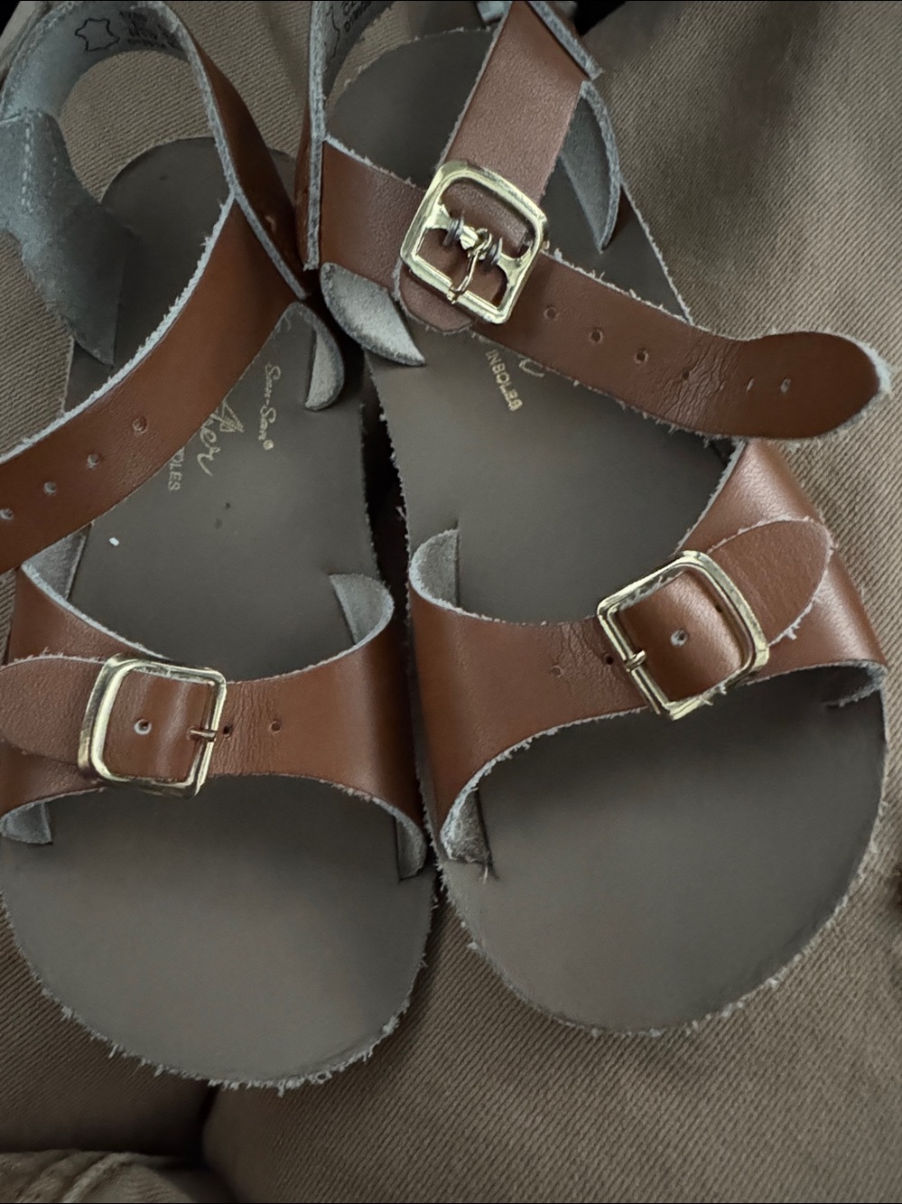 Sun sand surfer Sandals by Hoyway- tan sun San sz 12 - Picture 4 of 4